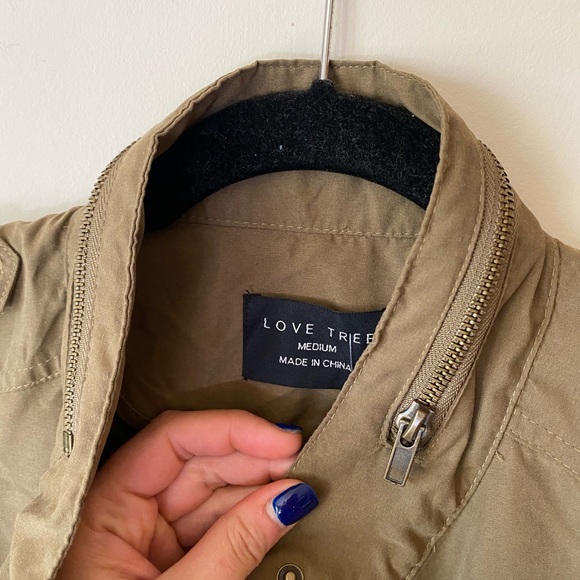 NWT Light Army Safari Jacket - Picture 7 of 8